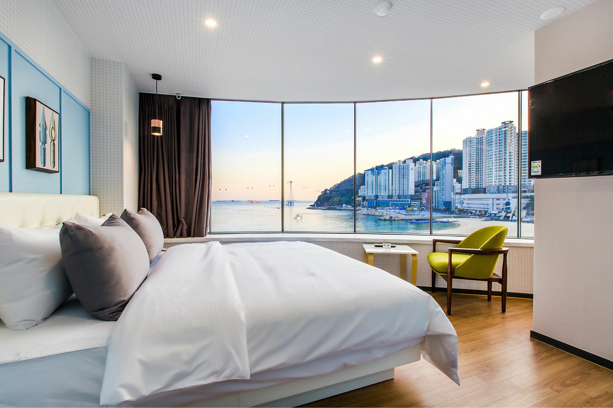Brown-Dot Hotel Songdo Busan Exterior foto